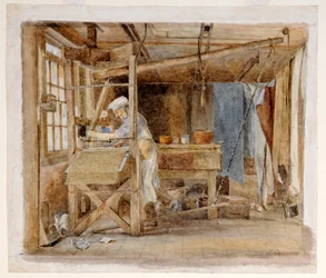 Block Printing at Jeffrey and Co., Liverpool Road, Islington, London, c.1880