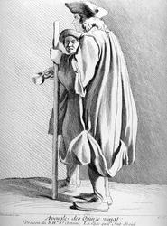 The Blind of Quinze-Vingts Hospital in Paris