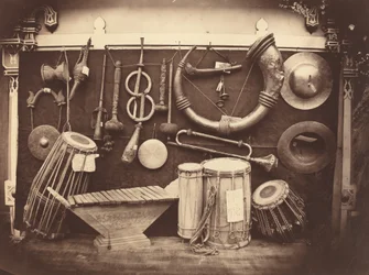 Still Life of Musical Instruments, c. 1863