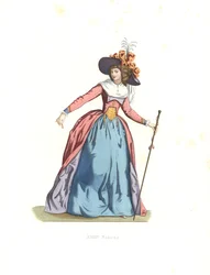 Fashionable Woman, France