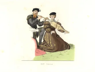 Gentleman and Woman, England