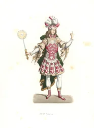 Louis XIV, the Sun King, in Ballet Costume