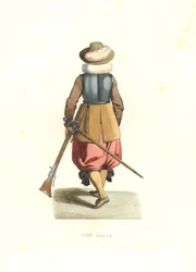 Musketeer from French Flanders
