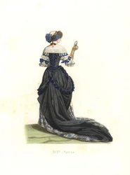 Woman in Town Costume