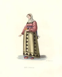 Woman of Burgos, Spain