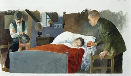 The dying little mason from 