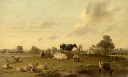 Landscape with Cattle and Sheep