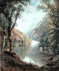 Scene in the Catskills