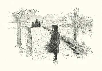 Illustration for Jane Eyre by Charlotte Bronte