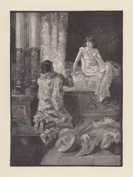 Illustration for The Eve of St Agnes by John Keats
