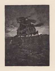 Illustration for The Eve of St Agnes by John Keats