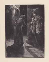 Illustration for The Eve of St Agnes by John Keats