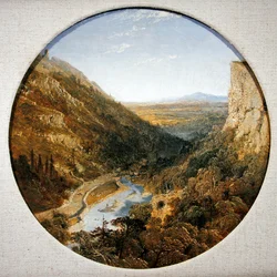 Matlock Vale from the Tor, Derbyshire