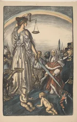 Personification of Justice
