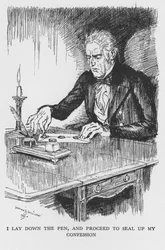 Scene from The Strange Case of Dr Jekyll and Mr Hyde by Robert Louis Stevenson