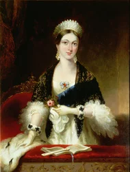 Queen Victoria at the Opera
