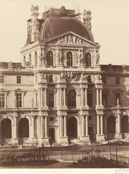 View of the Louvre, 1855-1857