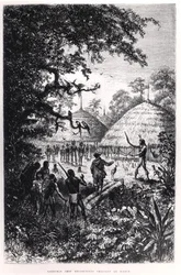 Yagouman Chief Rougouyenne Hunting the Devil, illustration from 