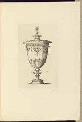 Design for a Vase by Virgil Solis