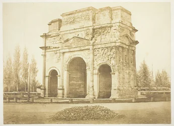 Ancient Arch in Orange