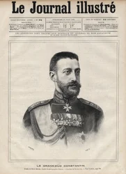 Portrait of the Grand Duke Constantine Nikolaievich of Russia