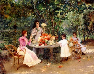 Teatime in the Garden
