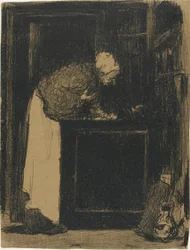 Old Woman at a Stove