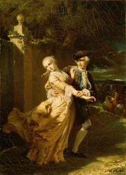Lovelace Abducting Clarissa Harlowe