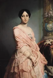 Portrait of Madame F, 1850-51