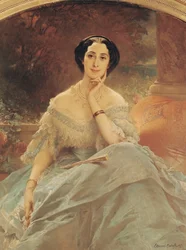 Portrait of the Countess of Hallez-Claparede, 1857