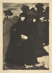At the Prado, 1863, reworked ca. 1867
