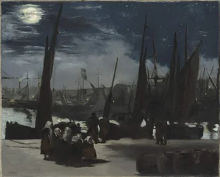 Moonlight at the Port of Boulogne, 1869