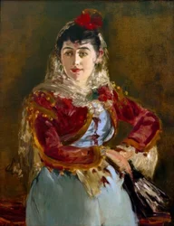 Emilie Ambre in the Role of Carmen