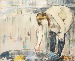 Woman at the Tub