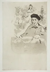 Frontispiece for an Edition of Les Ballades by Théodore de Banville