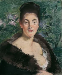 Lady in a Fur Coat, c. 1880