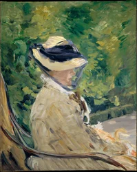 Madame Manet (Suzanne Leenhoff, 1829-1906) at Bellevue