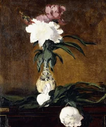 Peonies in a Bottle