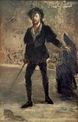 Portrait of Faure in the Role of Hamlet