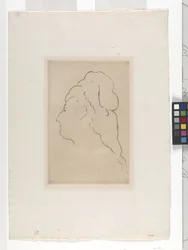 Profile of Eva Gonzales Turned to the Left