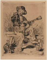 The Guitarist, 1861