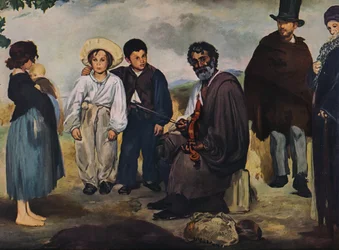The Old Musician, 1862