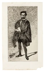 The Tragic Actor (Rouvière in the Role of Hamlet)