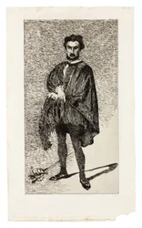 The Tragic Actor (Rouvière in the role of Hamlet)