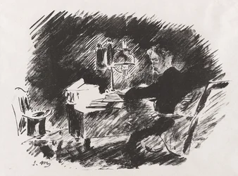Under the Lamp, from Stéphane Mallarmé