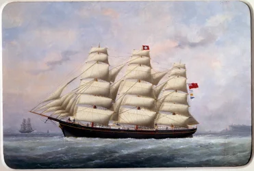 The sailboat William Lawrence