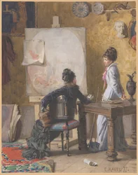 Adèle de Saussure and Marie-Louise Ravel, the Artist