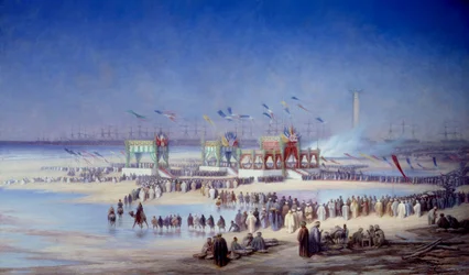 Ceremony of the Inauguration of the Suez Canal at Port Said