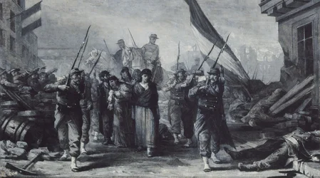 Hôtel de Ville fire in 1871