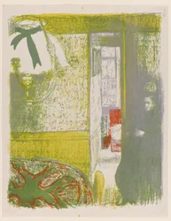 Interior with Hanging Lamp